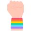 Raised hand